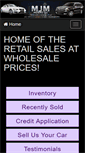 Mobile Screenshot of mjmmotorsllc.com
